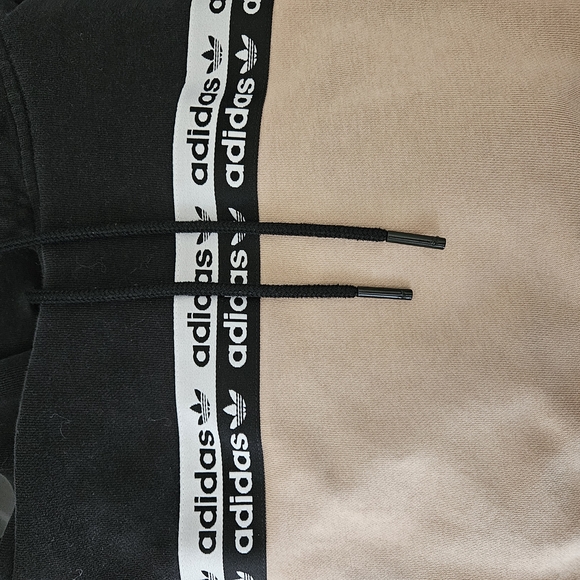 Adidas Black and Tan Hoodie - Picture 6 of 6